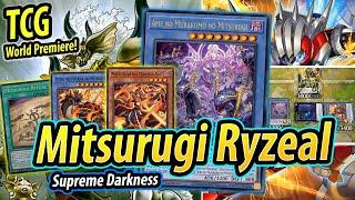 Mitsurugi Ryzeal DECK TESTING | TCG World Premiere (Supreme Darkness)