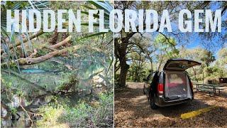 Solo car camping at Juniper Springs in the Ocala National Forest (back in bear country!)