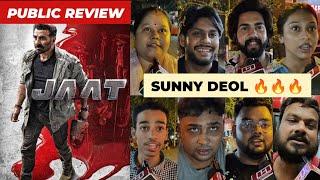 JAAT Public Review || Sunny Deol || Randeep Hooda || Vineet Kumar Singh || Jaat first day first show