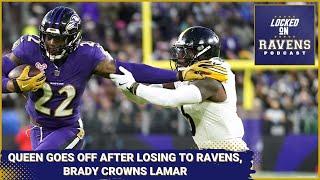 Patrick Queen GOES OFF after losing to Baltimore Ravens, Tom Brady crowns Lamar Jackson