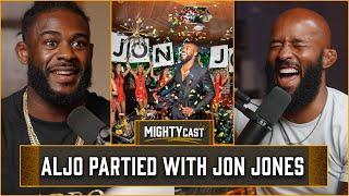 "He'd Party All Night & Still DOMINATE!" | Aljo on Jon Jones Getting BLASTED Before UFC Fights!