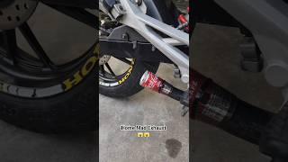 Home made exhaust 