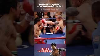 PRIME PACQUIAO'S UNPREDICTABLE COMBO! #boxing #shorts #sports