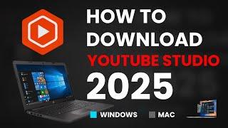 How to Download YouTube Studio On Your PC, Laptop | Koba the Creator