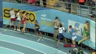 Istanbul 2012 Competition: 60m Hurdles Men Final - Aries Merritt USA