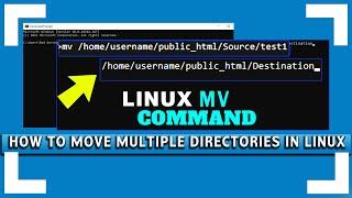 How to Move multiple Directories in Linux CentOS?