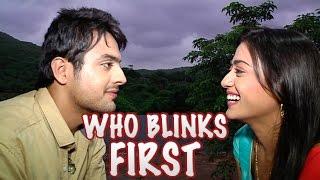 Gaurav and Kritida aka Shraddha and Sher of Piya Rangrez plays who blinks first