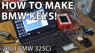 How To Cut, Program, and Repair BMW Keys!!