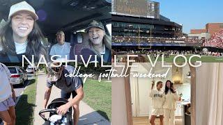 Nashville vlog! Visiting Rachel & Dylan, Vandy beats Bama, Good times