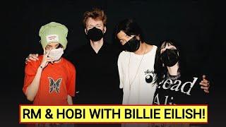 BTS RM and J-Hope Meet Billie Eilish at Backstage of Billie Eilish Concert in Seoul