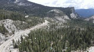 High Sierra Back Roads driving: Lover's Leap and US Route 50 (El Dorado Freeway, South Lake Tahoe)