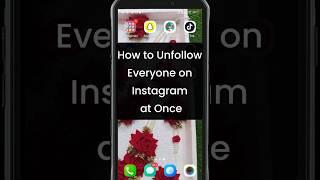 How to Unfollow Everyone on Instagram at Once (new update) #instagram