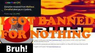 I banned in Gamebanana For NOTHING (turn on the subtitles my english is terrible)