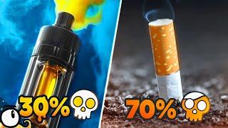 CIGARETTE vs VAPOTEUSE (qui est le pire ?)