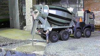 RC CONCRETE MIXERLIEBHERR EXCAVATOR 970 king hauler 6x6