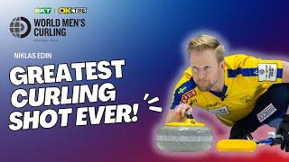 Niklas Edin Greatest Curling Shot EVER!