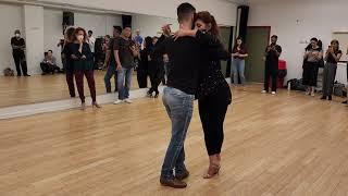 Argentine tango workshop - Sacadas: Moira Castellano & Javier Rodriguez  - Grisetta