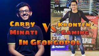 Kronten Gaming Vs Carry Minati + Gareebooo In Georgopol