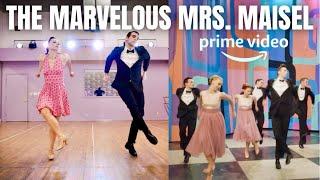 THE MARVELOUS MRS. MAISEL Dance | Pink Shoelaces (side by side)