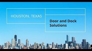 Door And Dock Solutions Intro