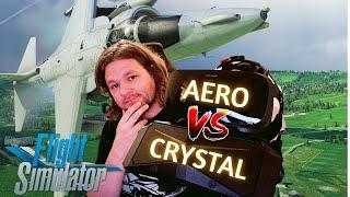 10 REASONS VARJO AERO is BETTER than PIMAX CRYSTAL | MSFS DOF Reality H2 - DC Designs Harrier GR9