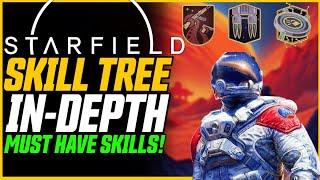 Starfield SKILL TREE Deep Dive (Best Skills & More!) // Starfield Guide