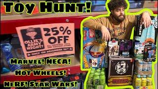 Toy Hunt: Ollies Army Night! Marvel Legends 25% off! Nerf! Star Wars! Hot Wheels! Roblox! NECA TMNT!