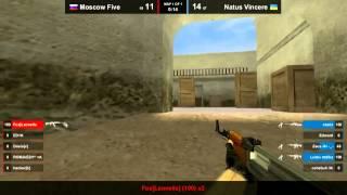 CS 1.6: DreamHack Fox vs Na Vi de_tuscan AK47 ace 1vs5 SL4M Lol