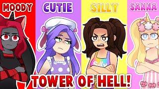 Which One Of My FRIENDS Will MAKE IT TO THE TOP In Tower Of Hell! (Roblox)