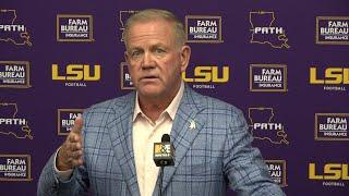 LSU Brian Kelly on aftermath of USC loss and moving forward