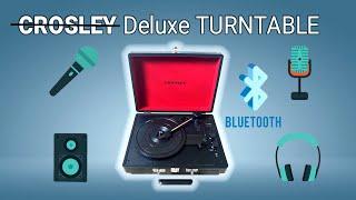 Unboxing CROSLEY Deluxe Cruiser Turntable | gracieshotstuff