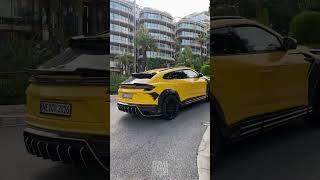 Breel Embolo driving his Lamborghini Urus Keyvany in Monaco! + CRASH Footages!