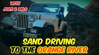 Beginners Guide - Orange River's Sand: HOW NOT to get STUCK @4WheelingSA @JorsMalan