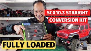 Axial SCX10 III Straight Axle Conversion Kit - unboxing AR45 kit