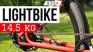 14.5kg Leichtes URWAHN Stadtfuchs eBike mit Riemenantrieb & MAHLE Motor