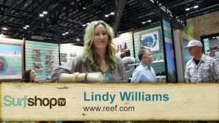 Reef Women's Marketing Director Lindy Williams talks Ugandal Sandal @surfexpo 2011