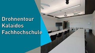 Drohnenflug durch die Kalaidos Fachhochschule und das Jungholz Bildungszentrum [in Zürich-Oerlikon]