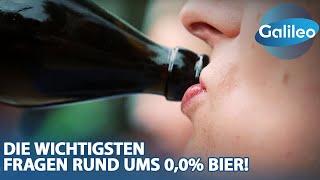 Gesund, lecker und komplett ohne Alkohol: "Galileo" klärt die wichtigsten Fragen zum 0,0% Bier!