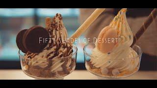 Fifty shades of Dessert | Aesthetic dessert cafe vlog | Cakes, Parfait, Coffee‍️‍️ | ASMR