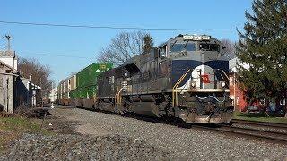 Trains on the Norfolk Southern Harrisburg Line Spring 2017