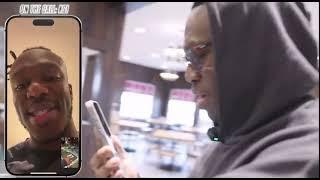 Deji Facetimes KSI and Shows Him The First Ever KFC 