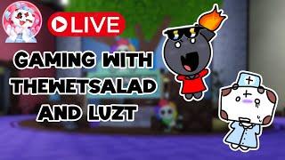 Gaming with TheWetSalad and Luzt !!