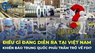 Điều gì đang diễn ra tại Việt Nam khiến báo Trung Quốc PHẢI TRẦM TRỒ về FDI? | CafeLand