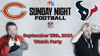 Chicago Bears vs Houston Texans Sunday Night Football Watch Party | NFL