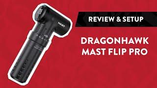 Dragonhawk Mast Flip Pro Wireless Tattoo Machine | Review & Setup