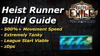 [PoE 3.25] The Fastest Heist Runner Build Guide For Settlers Of Kalguur League Start!