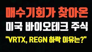 1년에 한번 오는 투자 기회, VRTX와 REGN 분석