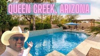 Queen Creek Arizona Home With a Backyard Swimming Pool | Arizona Realtor