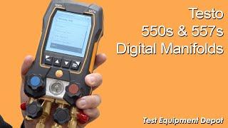 Aaron Longacre goes over the Testo 550s & 557s Digital Manifolds