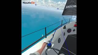 Tacking a sailboat - in VR